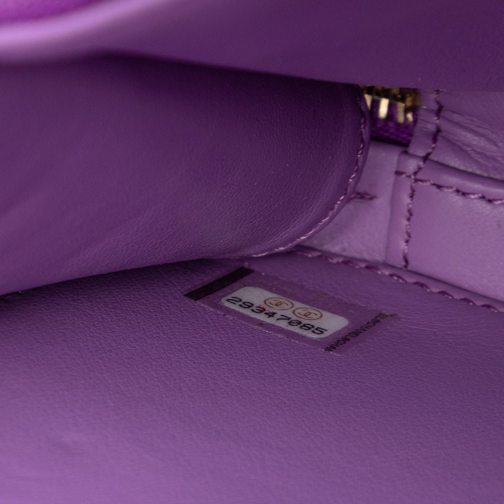 Pre-Loved Chanel Small Tweed CC Filigree Vanity Case - Picture 6 of 8